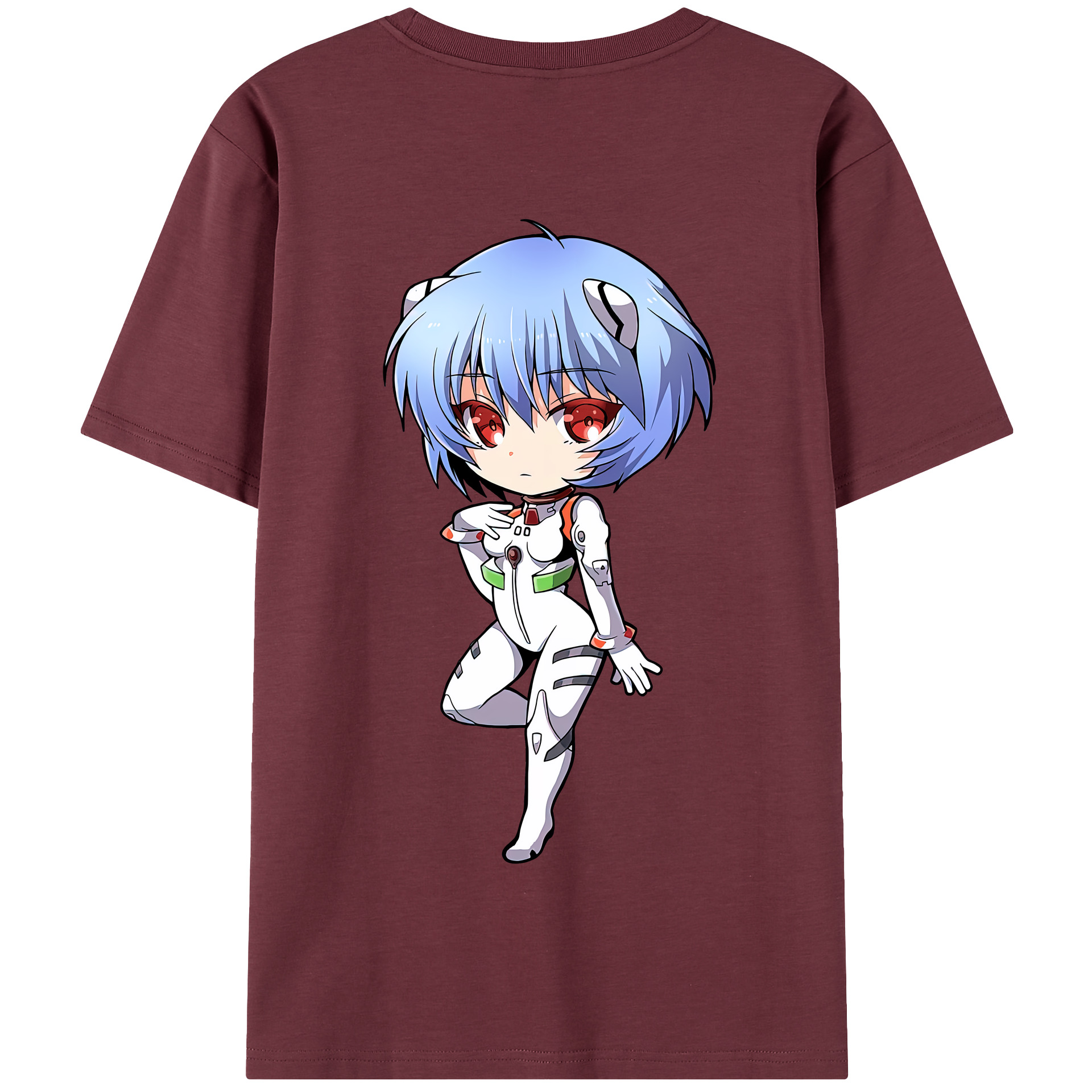 （画像用） EVA 新世紀エヴァンゲリオン 綿100％半袖Tシャツ（背面プリント）